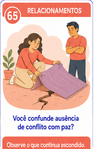 Carta da área Relacionamentos das +100 Cartas de Desbloqueio Emocional